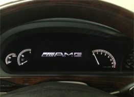 Тюнинг панелей приборов W221, W216 под стиль AMG, BRABUS